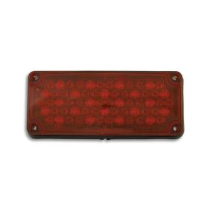 Weldon Technologies Inc, 3800, Series, 3"x7" Red LED Stop/Turn/Tail panel light. Part # 3871-2000-10