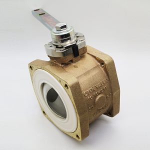 Akron Brass 3" Generation II Swing-Out Valve (Body Only, no Handle) with stainless ball.