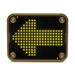 Whelen Engineering, 900 Series Super-LED®, Turn Light Amber, with Multiple Flash Patterns, including Arrow Pattern. Part #904T