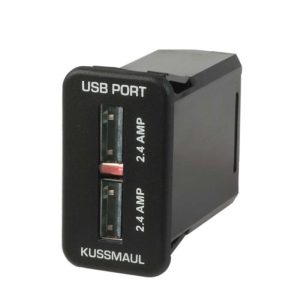 Kussmaul Electronics Co Inc, USB Dual Charging Ports 4.8Amp. Part #091-219-5