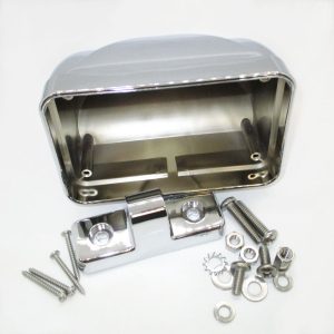 Whelen Engineering Grill-Master Chrome Housing with Swivel Bracket. Part #4EGRILP