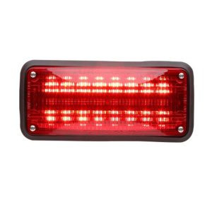 Whelen Engineering Inc, 700 Series Super LED Light, Red, Includes Internal Flasher with Flash Patterns, Steady-Burn and Hi/Low Power. Part #70R00FRR