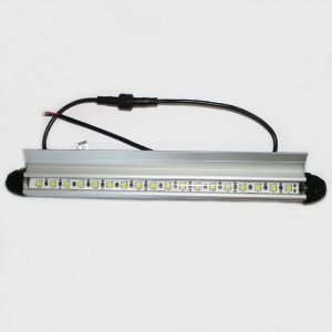 Amdor, Clear White 12V High Output H2O Assembly W/Undermount Bracket, Clear White (5050), 12". Part #AY-LB-12HW012