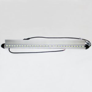 Amdor Clear White 12V High Output H2O Assembly W/Undermount Bracket, Clear White (5050), 20" Part #AY-LB-12HW020