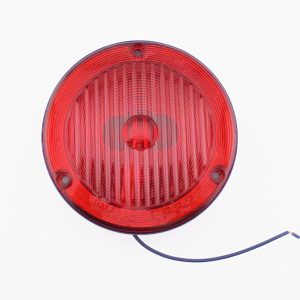 Weldon Technologies, 1060 Series Light 5.25" Red Utility Black Recessed Mounting. Part #1060-1100-10