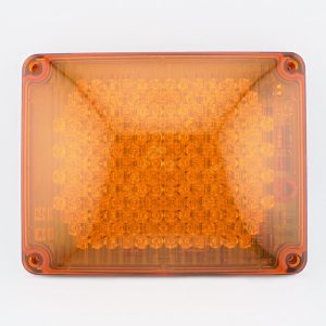 Weldon Technologies, Light Warning 7 x 9 LED Amber - Black Panel Mounting. Part #7871-1000-20