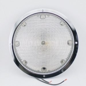 Weldon Technologies, Light Dome 8" Recessed Clear - Chrome Dual Contact. Part #8040-0320-30
