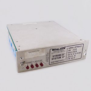 Whelen Engineering, Repaired Quad Power Supply. This is a used unit that was repaired. Part #01-0266297-00-R