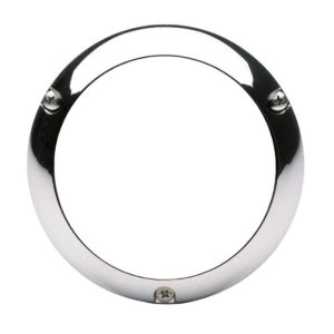 Whelen Engineering, Chrome Surface Mount Trim Ring Kit for the 4" Round Light Head Series. Part #2GFLANGC