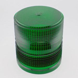 Whelen Engineering, L Series Beacon Green 1079, Lens Optic 800 or F, High 6", Lens Only. Model #1079. Part #68-2180483-40C