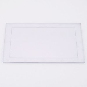 Whelen Engineering, Clear Single NON-Optic Glass Lens PFP1. Part #68-396D082-30