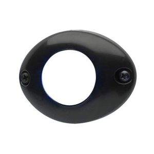 Whelen Engineering, Black Flange for the Vertex  VTX609/XTX609 and VTXD609/XTXD609 lightheads. Part #VTXFB