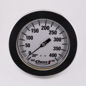 Hale Fire Pump 6" Class 1 Liquid Filled Pressure Gauge 0-30-400-PSI with Fittings. Part #91664721-F