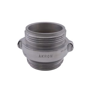 Akron Brass, 2.5" NST Male to Male Chrome Plated Fire Hose Adapter. Part #03360004