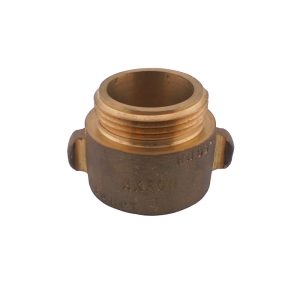 Akron Brass, 1.5"F NPT X 1.5" M NH Brass Fire Hose Adapter. Part #03370145