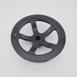 Akron Brass, 2.5" Handwheel Plastic Coated, Attached to Valve Stem or Shaft so a person to Manually open or Close a Valve. Part #109373