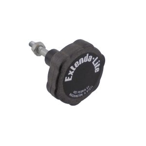 Akron Brass, Black Plastic Extenda-Lite Knob. Part #HK-4