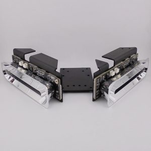 Code 3 Public, Replacement, Light-Head, Ref-12, Corner, DS, Dual, RMX Red. Part #CZ3400R