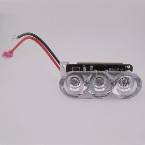 Code 3 Public, Replace, 37 Series, High Tensity 3LED, Super Bright, Takedown with Bracket. Part #CZ3704W