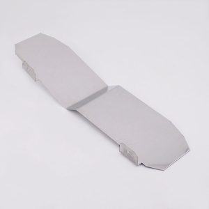 Code 3 Public, MX7000 Vintage Lightbar - Reflector 2-Step Cascade Mirror Assembly.(Passenger Side) Part #S55006M