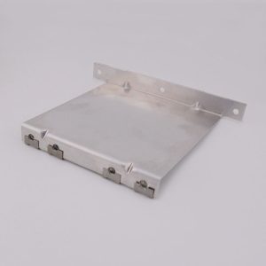 Code 3 Public, PSE LP6000 Lightbar - Pair Center Dome/Speaker Grill Mounting Brackets. Lens Holder, Part #S89126