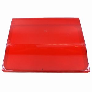 Code 3 Public, LP Beacon (6100) Replacement Red Lens, Mounted on Rooftops for High Visibility. Part #T01582