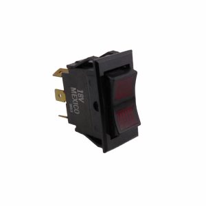 Code 3 Public, Electrical SPDT LITD Rocker Switch, Connects a Single input to one or two possible outputs. Part #T02812