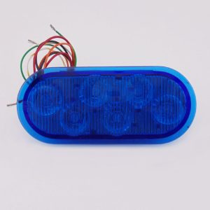 Federal Signal, 3600 Series Light Led Blue with Blue Lens Built in Flasher. Part #360501-03