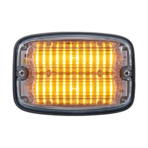 Federal Signal, 6X4 FireRay LED Amber Perimeter Light with Clear Lens. Part #FR6C-A