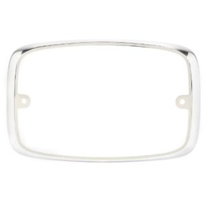 Federal Signal, 4X6 Chrome Trim Bezel, for 600 Series FireRay Perimeter Warning Light. Part #FR6MC