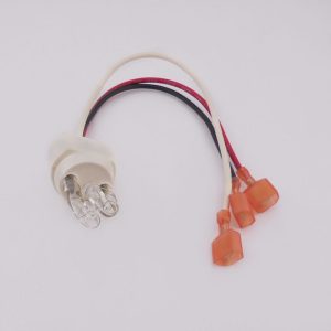 Federal Signal, Clear Helical Strobe Tube, VistaBeam/Directional, Lower Level-VISTA Soft Plug. Part #Z8583052A