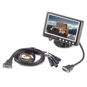 Federal Signal, 7.0-inch LCD Monitor with Four Camera inputs and Split-Screen Capability. Part #CAMLCD-INT-70-B