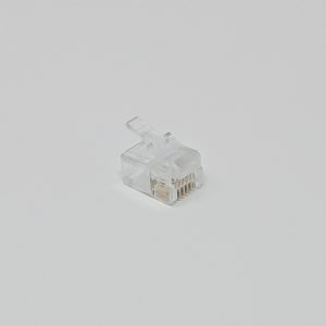 FireCom, 6 Position, RJ Connection Plug, Primarily used to Terminate the Flat Communication Cables. Part #351-0002-07