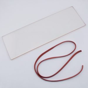 Fire Research, Tempered Glass and Gasket used with 500W Tripod Focus Light Head, FCA600-S50. Part #FC503