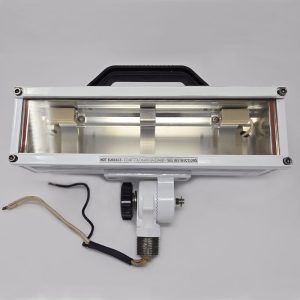 Fire Research, Focus Floodlight Lamphead, uses (2) 150Watt Quartz Halogen Bulbs and 12 Volt Bulbs. Part #FCA100-D30