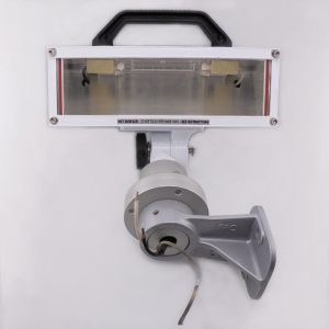 Fire Research, 750W120V Fixed Top Round Mount (SM) 450° Rotation, T3 Style Quartz Halogen Focus Floodlight.. Part #FCA580-S75