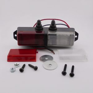 Fire Research, Interior Done Red/Clear LED Light for Emergency Vehicles. Switch Between Colors Based on Operational Needs. Part #KR-DL