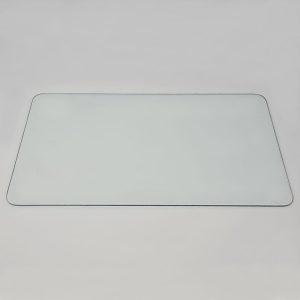 Fire Research, Replacement Thick Tempered Glass Lens, used in older Model Kwik-Raze 1000w/1500w Quartz Light. Part KRM89070-2