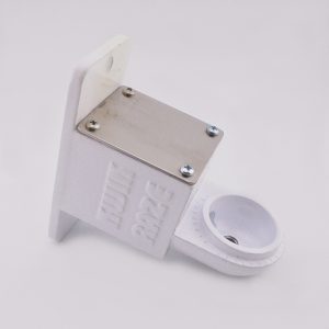 Fire Research, Alpha mount primarily used for securing aerial mounts, side-mount pedestals, or telescoping poles. Part #KRM91001