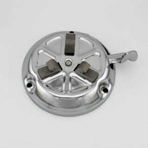 Elkhart Brass, 1.5" Tri-Loc Chrome Nozzle Holder. Mounting Nozzles to Running Board or in Compartment. Part#01564004