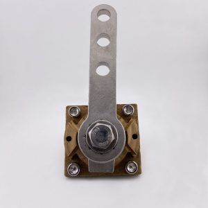 Elkhart Brass, 4 1/2" R1F Remote Handle Assy, Single Body Apparatus Valves. Short, & Non-Locking Handle Design for Simple Flow Control. Part #08899101