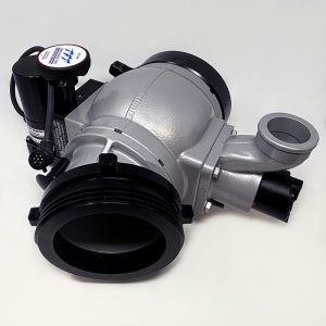 Task Force, Jumbo RC Intake Valve, Top Mount Electronics, Swiveling Elbow-6" NHM Rigid Street-Side, 6" NHF Truck-Side Pressure Relief Valve. Part #TFT-AX8NX-NX-RC